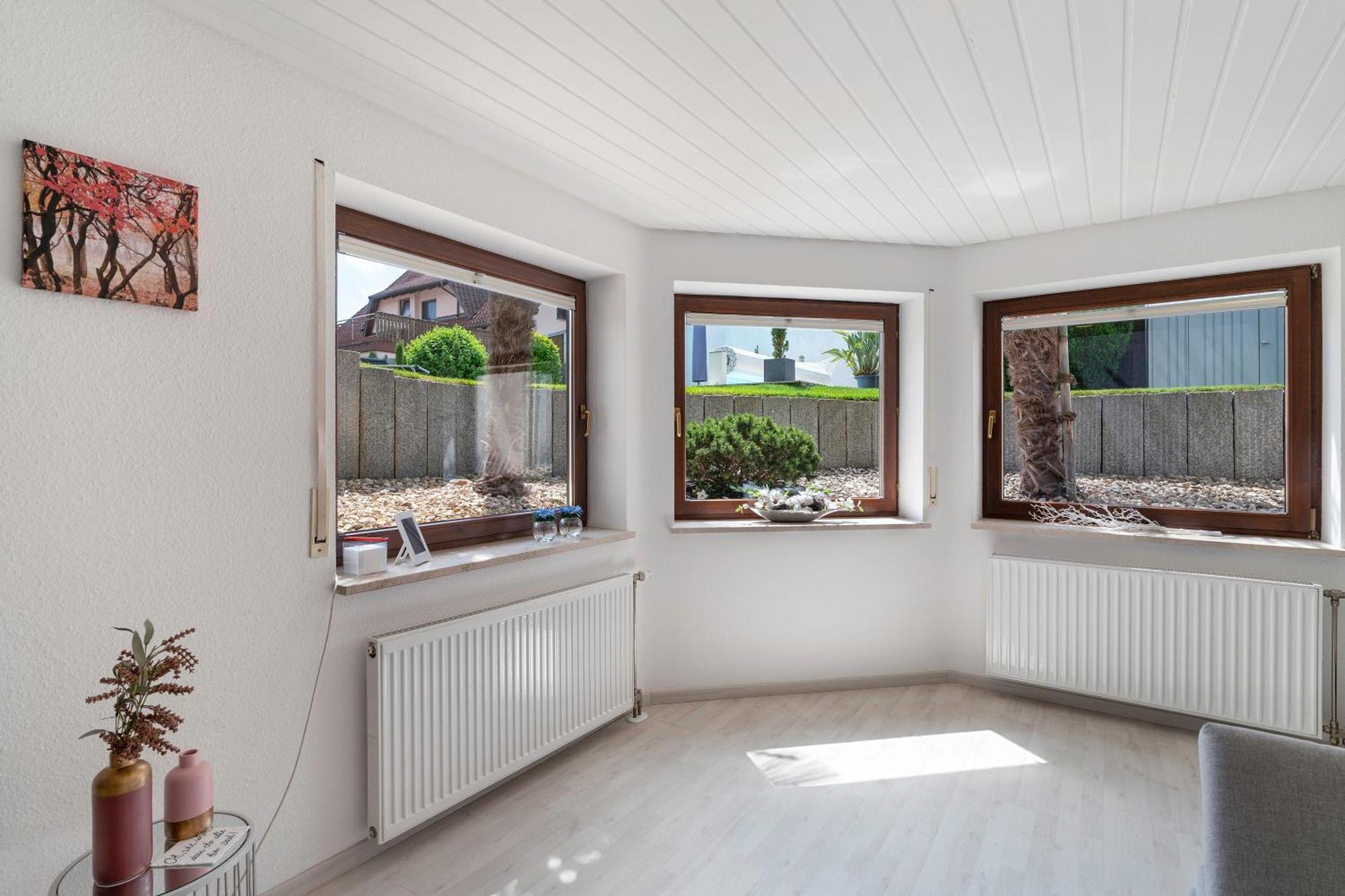 Ferienwohnung Paradies Weier Bagian luar foto